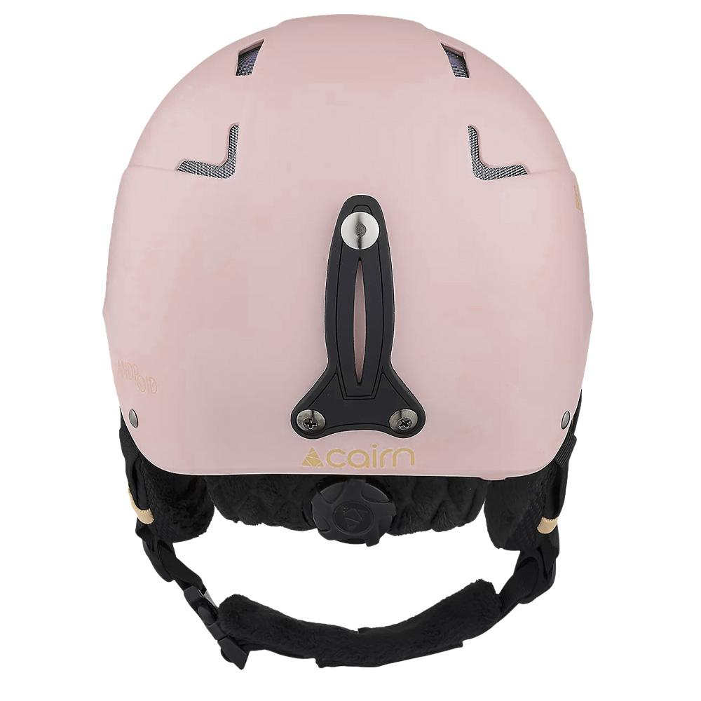 Casco de esquí rosa empolvado para mujer Cairn Androïd ver 2