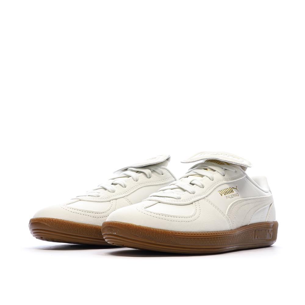 Mixed White/Ecru Sneakers Puma Palermo Premium Photo of the Espace des Marques %store% store - view of %key%