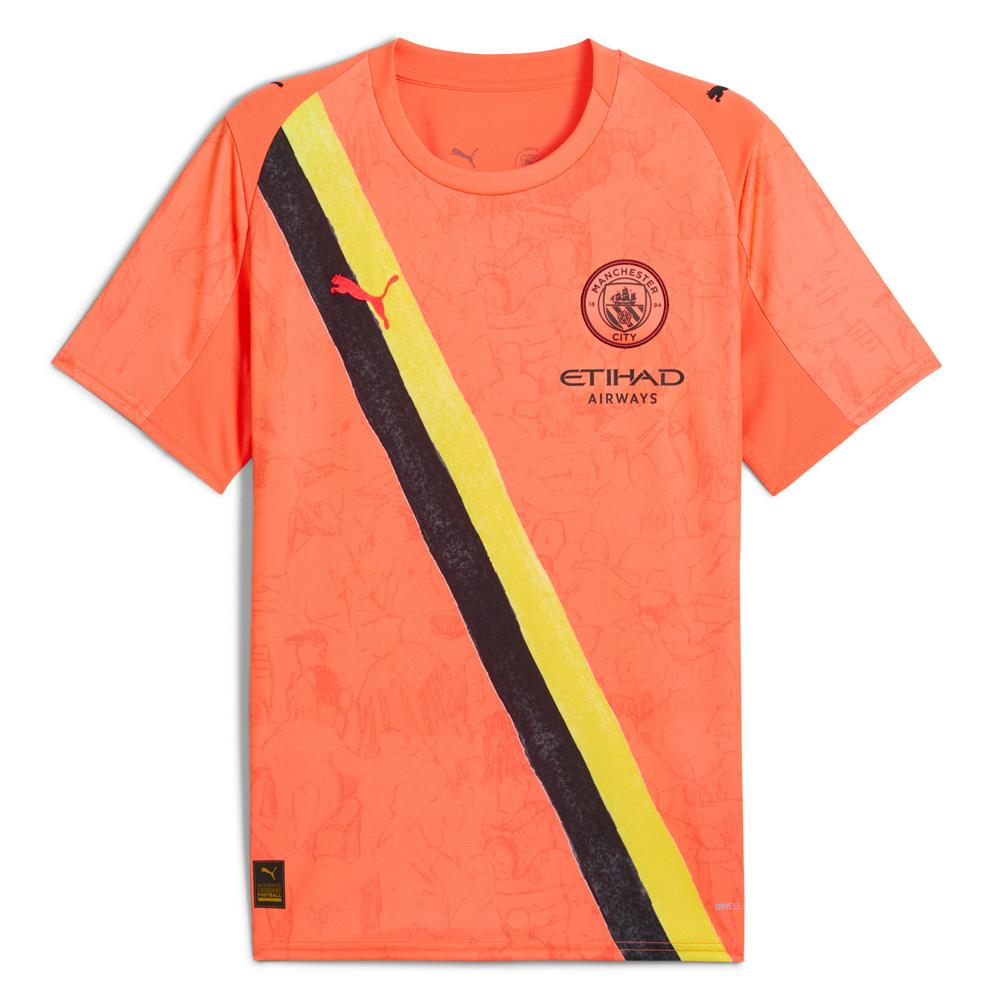 Manchester City Torwarttrikot Orange Herren Puma Kidsuper günstig