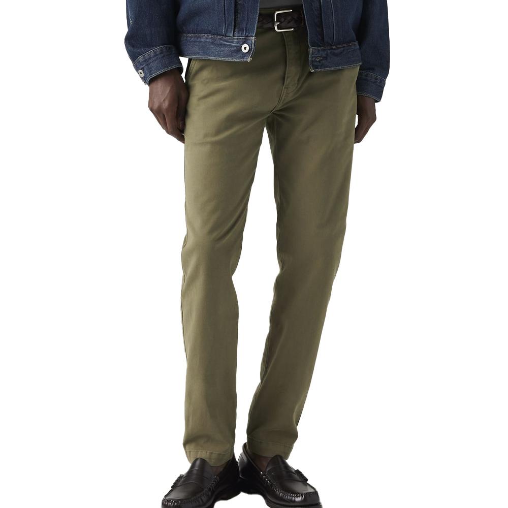 Pantalon fluide Kaki Homme Levi's Chino pas cher