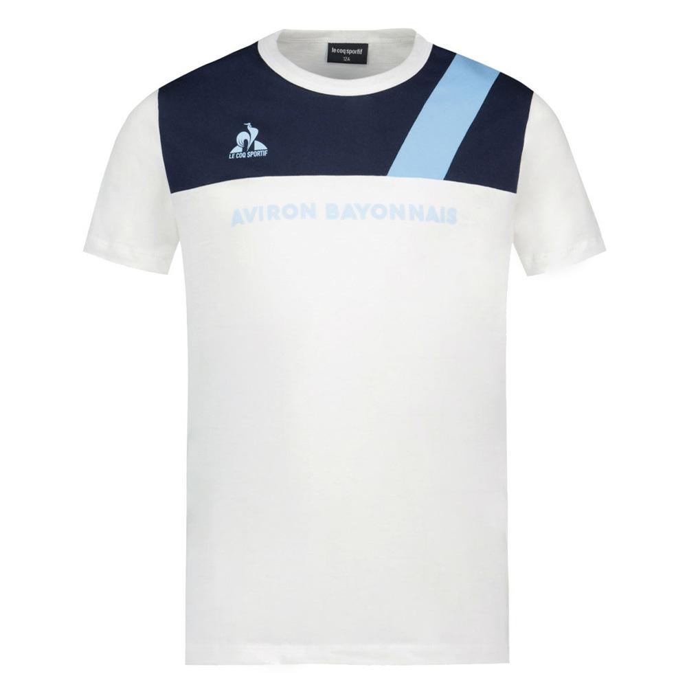 Aviron Bayonnais T-Shirt Weiß Herren Le Coq Sportif Nr. 1 günstig