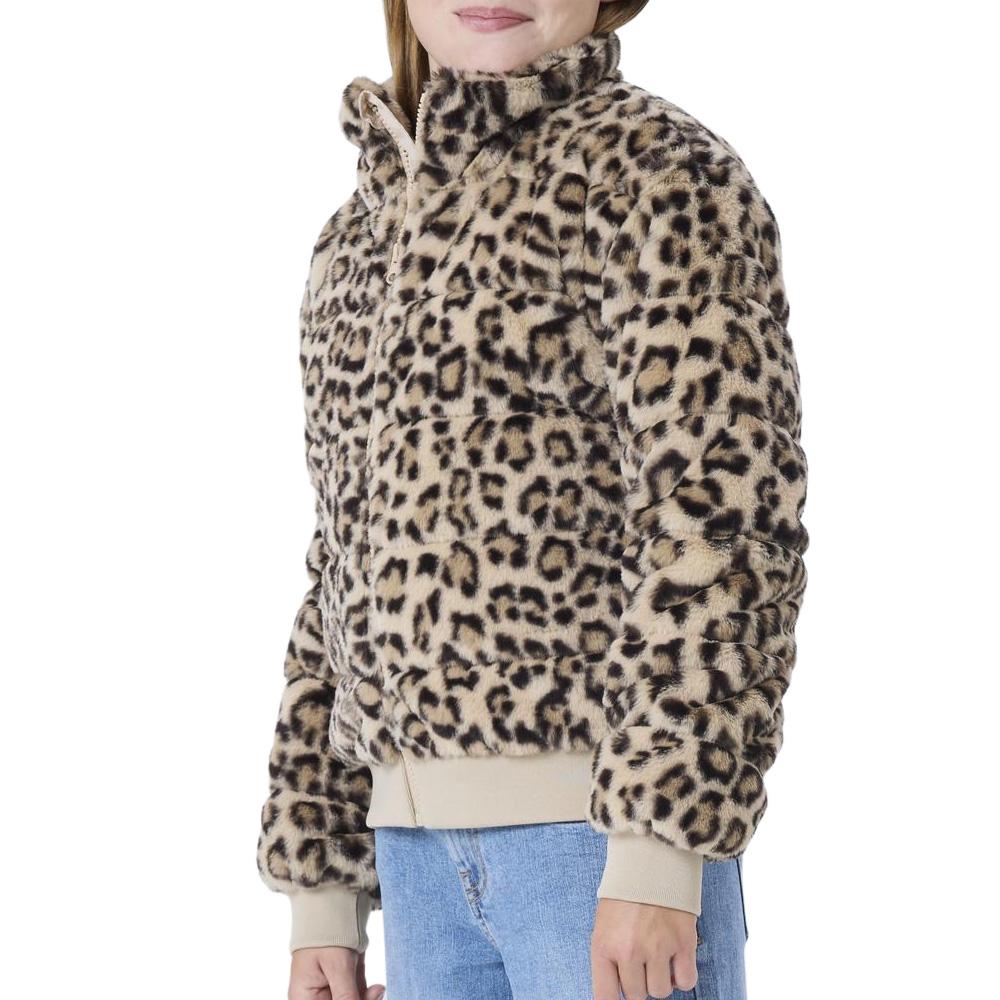 Chaqueta de piel sintética con estampado de leopardo para niña NAME IT Mila barato