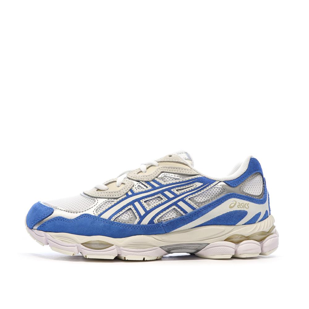 Zapatillas blancas/azules para hombre Asics Gel-nyc barato