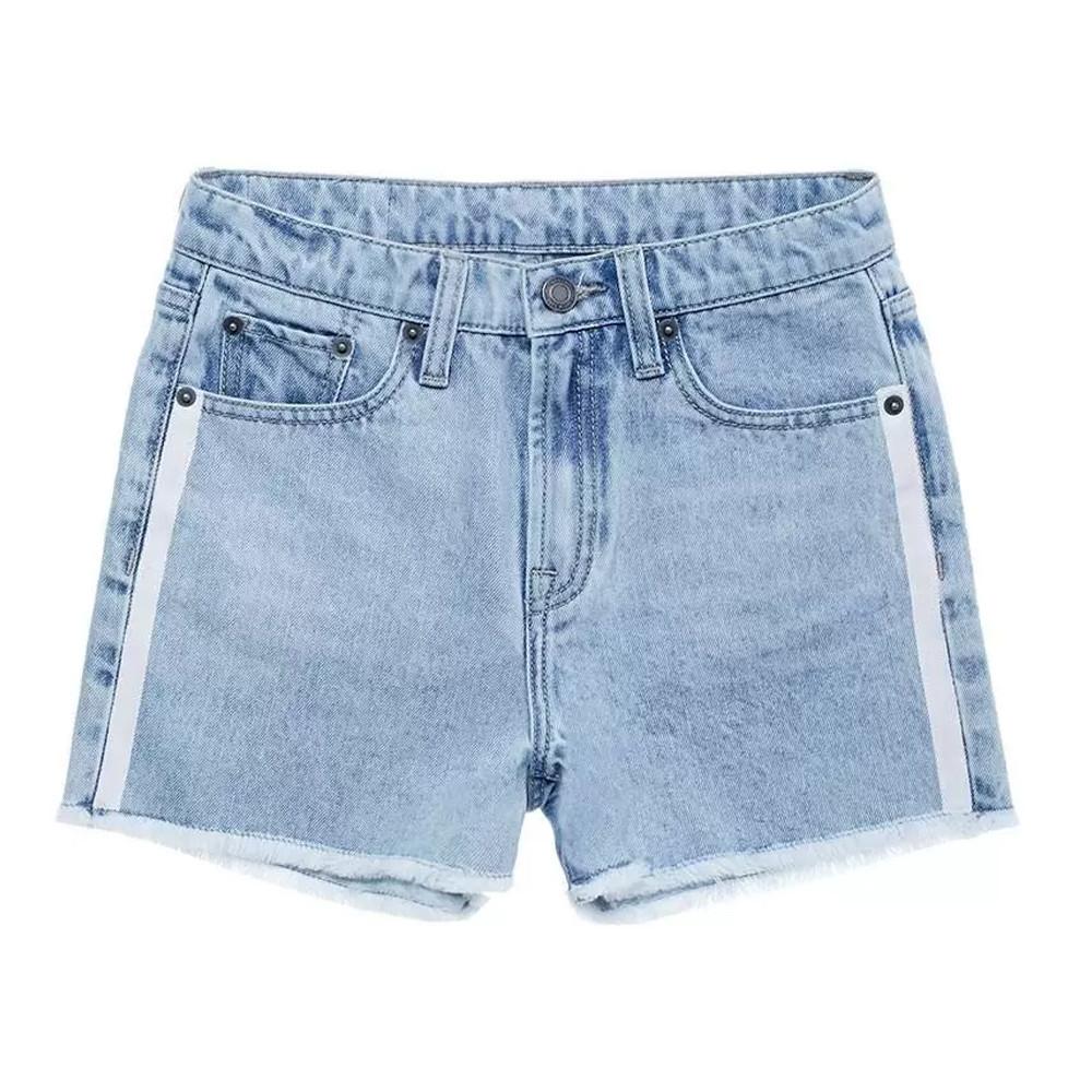 Pantalones cortos vaqueros azul niña Teddy Smith Kate ver 2