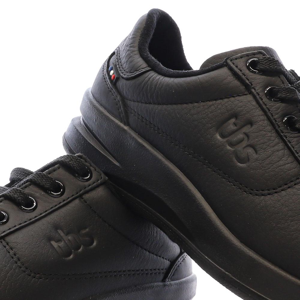 Zapatos de mujer de cuero negro TBS Brandy ver 7