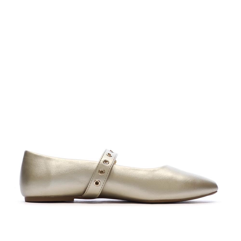 Xti 145118 Women’s Gold Ballet Flats Photo of the Espace des Marques %store% store - view of %key%