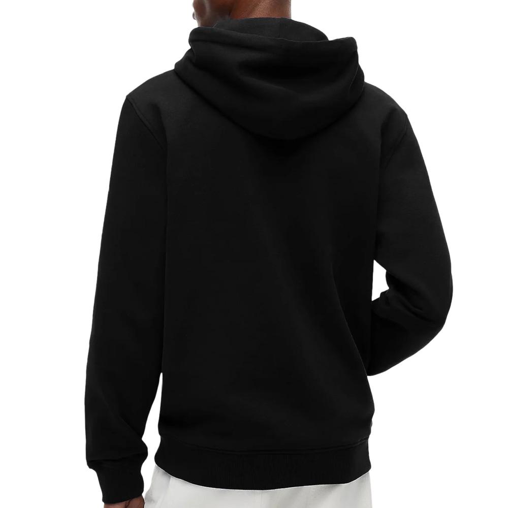 Schwarzes Herren-Sweatshirt von Tommy Hilfiger mit Emblem Ansicht 3
