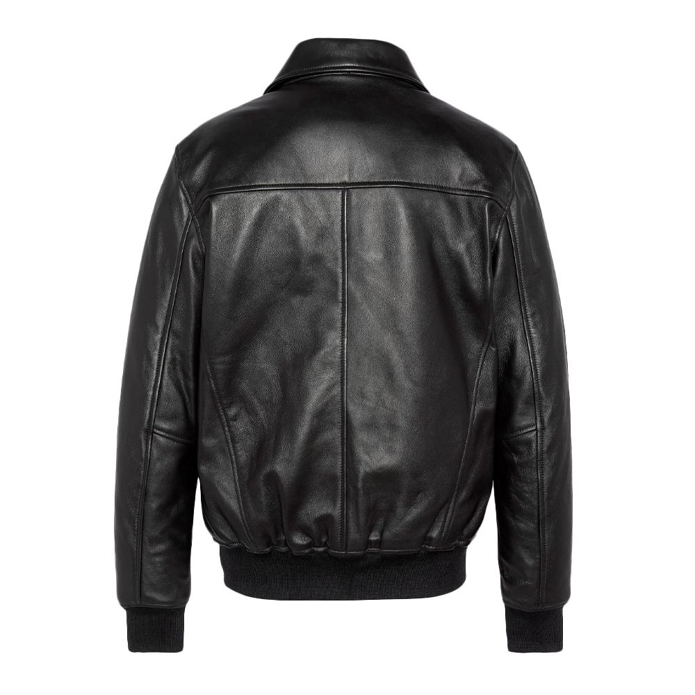 Schott Black Leather Jacket LCDETROIT Photo of the Espace des Marques %store% store - view of %key%