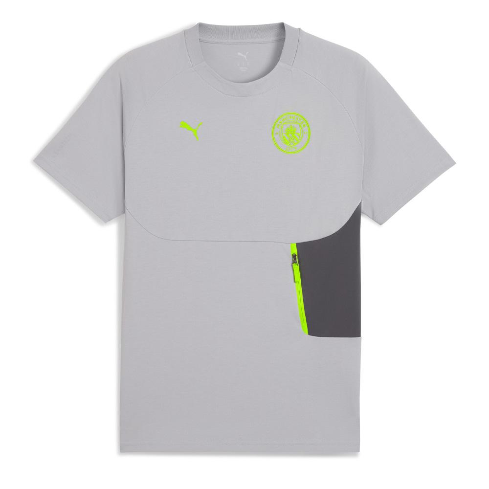 Puma Men’s Manchester City T-shirt, Grey, Size 25/26 affordable