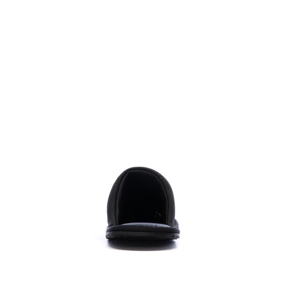 Women's Black Slippers Calvin Klein Jeans Slipper Satin Moire Photo of the Espace des Marques %store% store - view of %key%