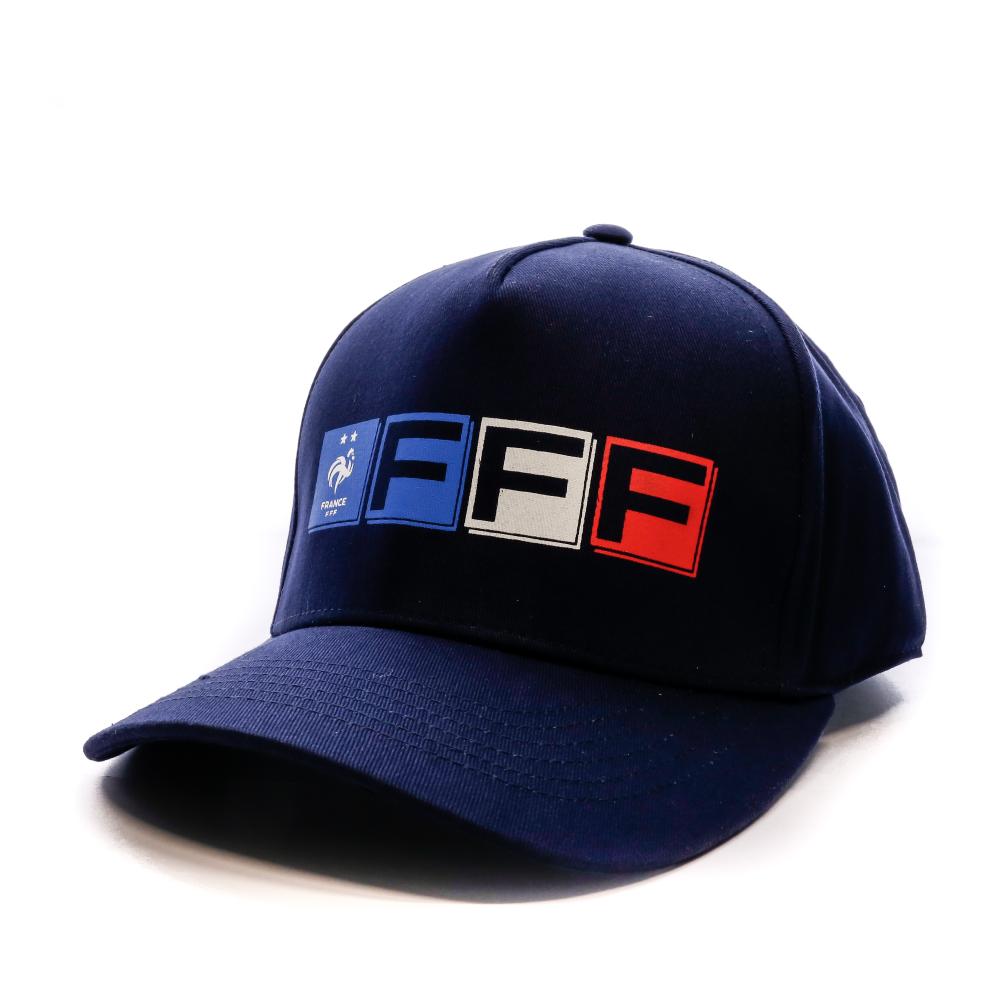 Gorra de la selección francesa de fútbol Azul marino barato