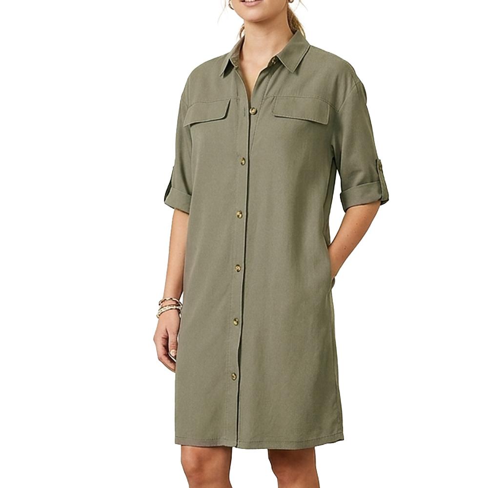 Kleid Khaki Frau Teddy Smith Roxanna günstig