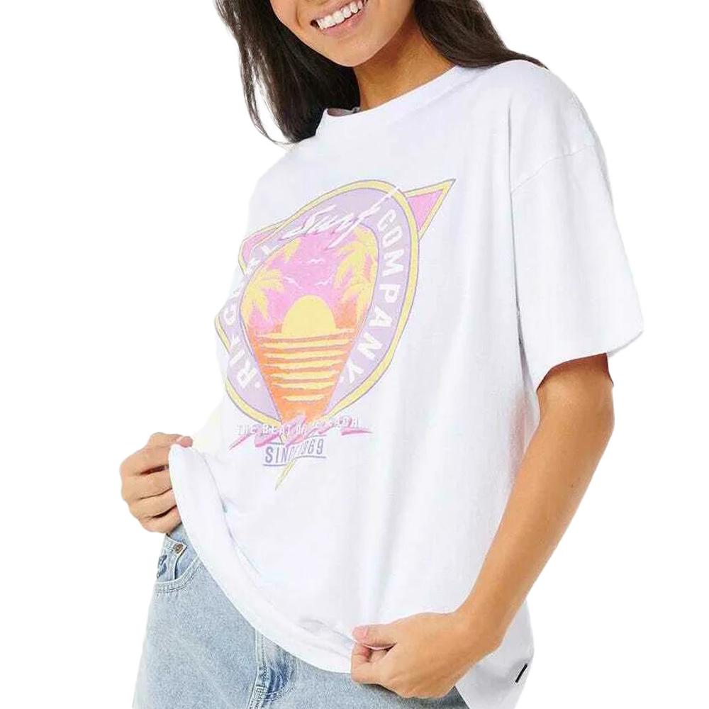 Rip Curl Vedra Women's White T-Shirt affordable