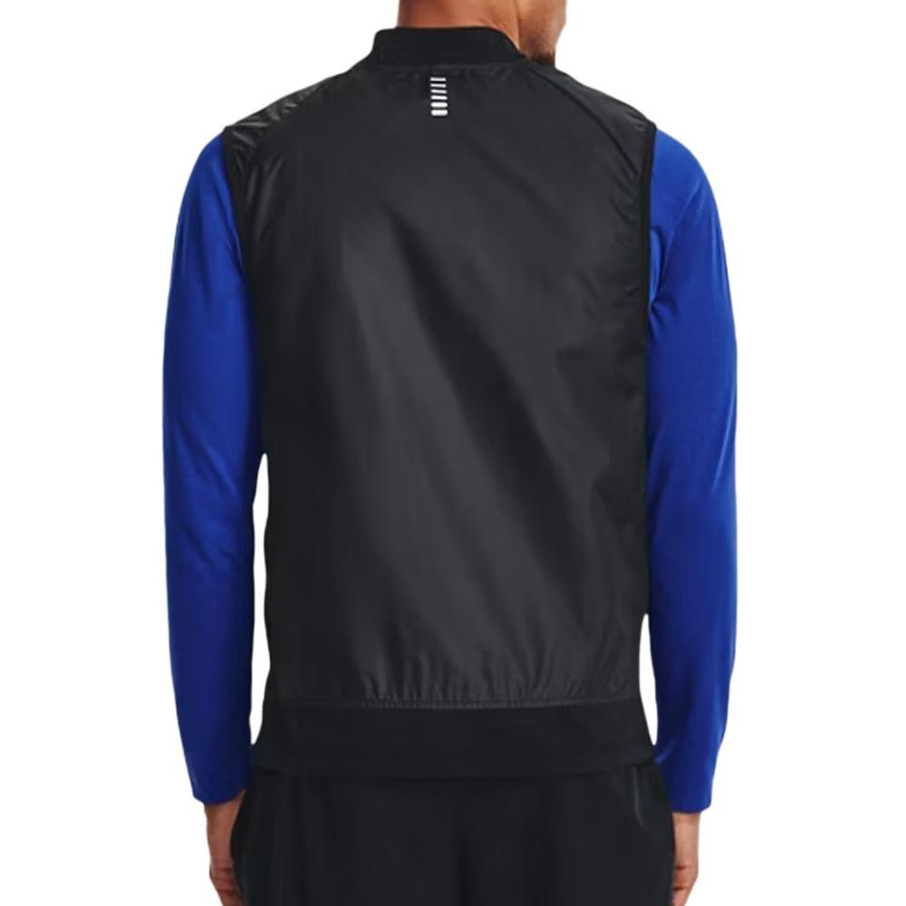Veste de Running Noir Homme Under Armour Ua Launch vue 2