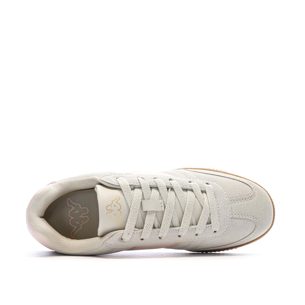 Kappa Mattea Suede Women's Grey/Pink Trainers Photo of the Espace des Marques %store% store - view of %key%