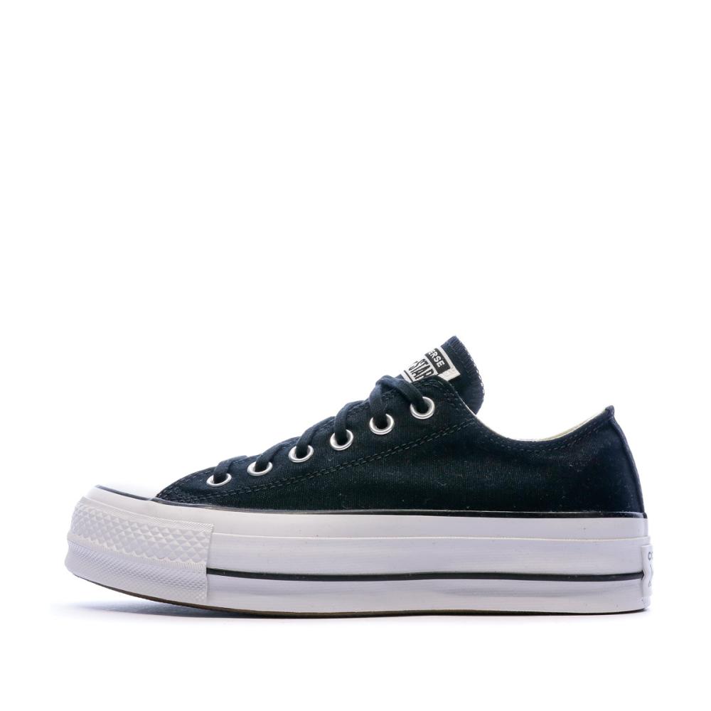 Black Women's Platform Sneakers Converse Ox affordable