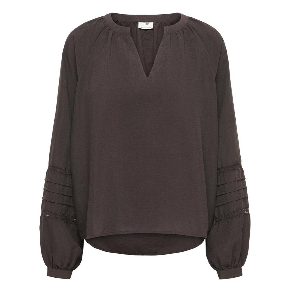 JDY Train Women’s Brown Blouse affordable