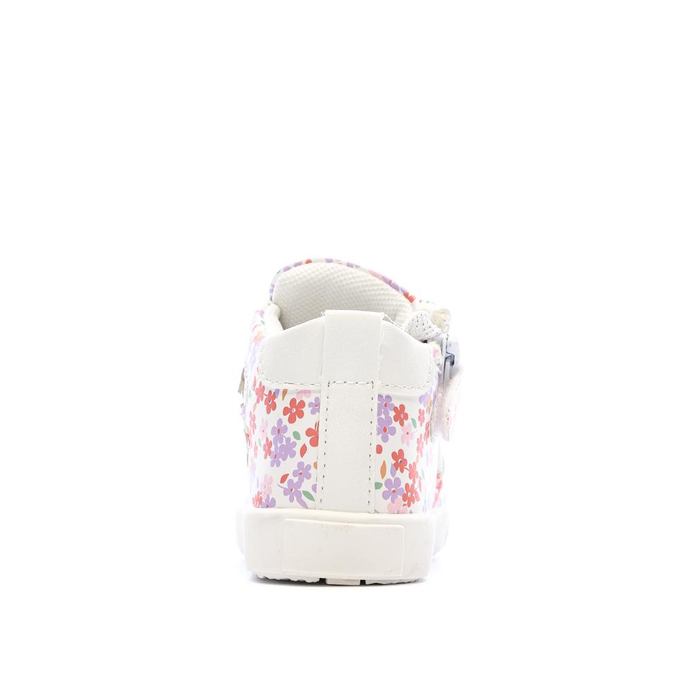 Weiß/Rosa Sneaker für Mädchen von Lulu Castagnette, Lenaig, Stiefelette Ansicht 3