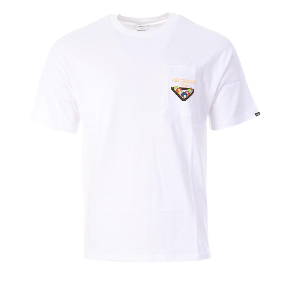Camiseta hombre blanca Vans Snooker barato