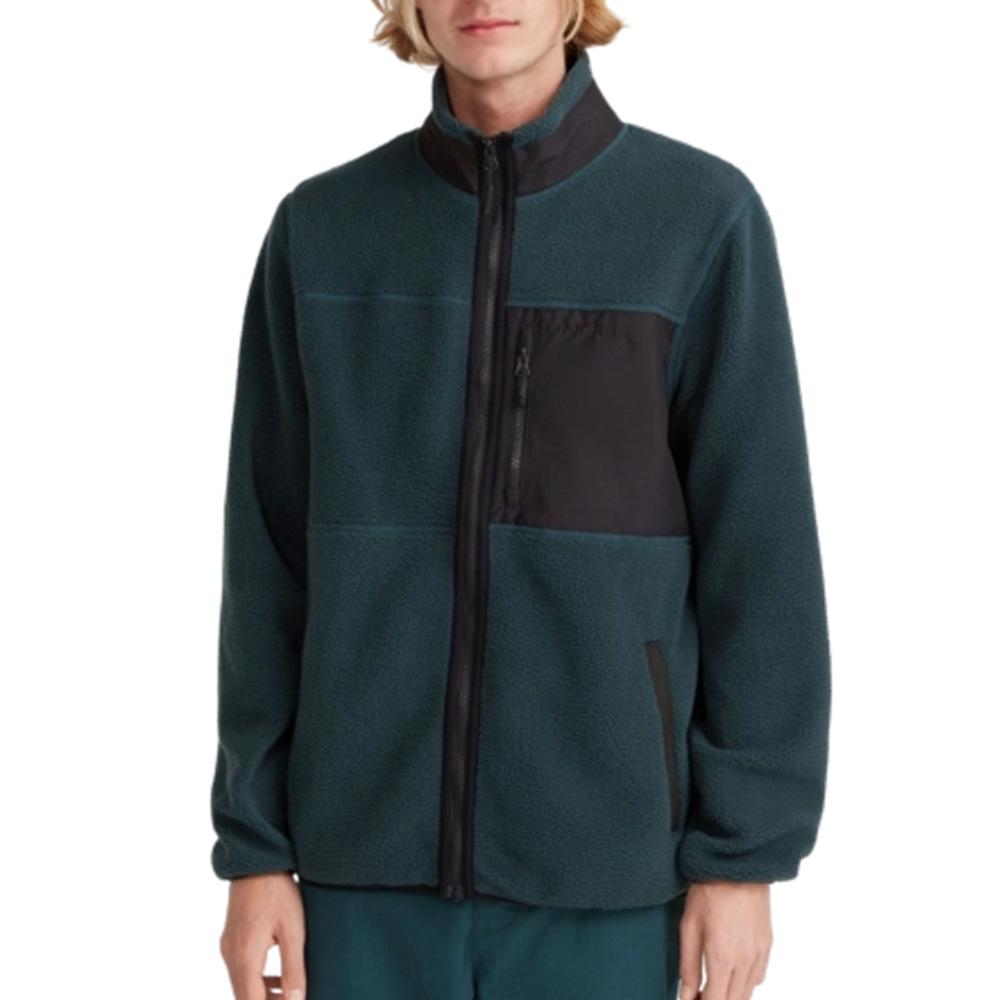 O'Neill High Pile Men’s Green/Black Jacket affordable