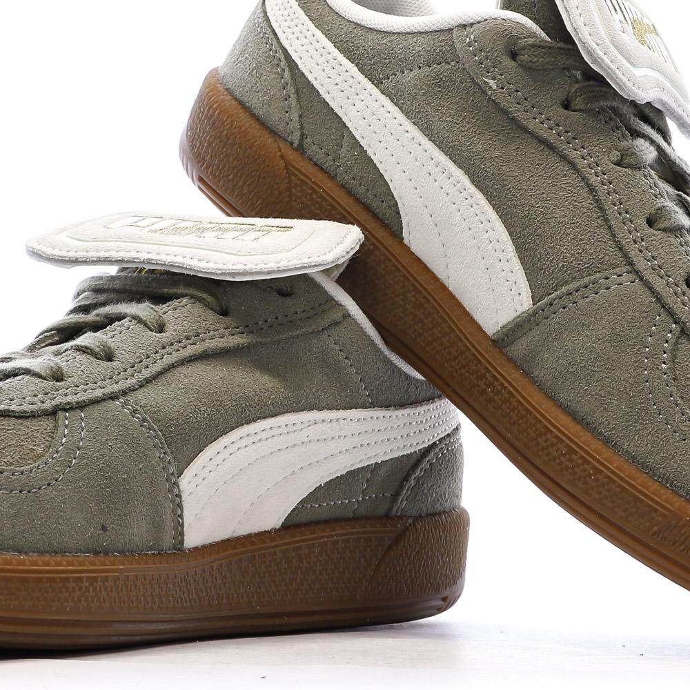 Khaki Sneakers Puma Palermo Photo of the Espace des Marques %store% store - view of %key%