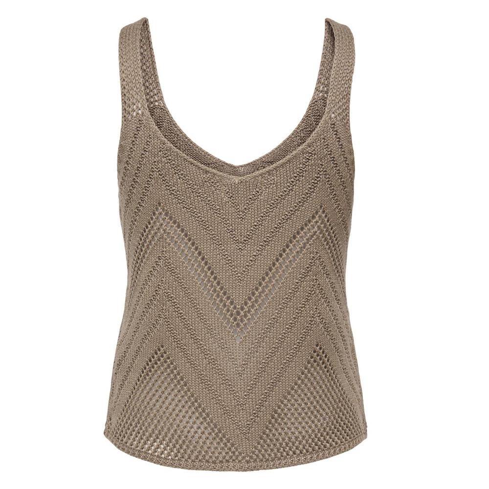 Women's Brown Crochet Top Jdy 15226348 Photo of the Espace des Marques %store% store - view of %key%