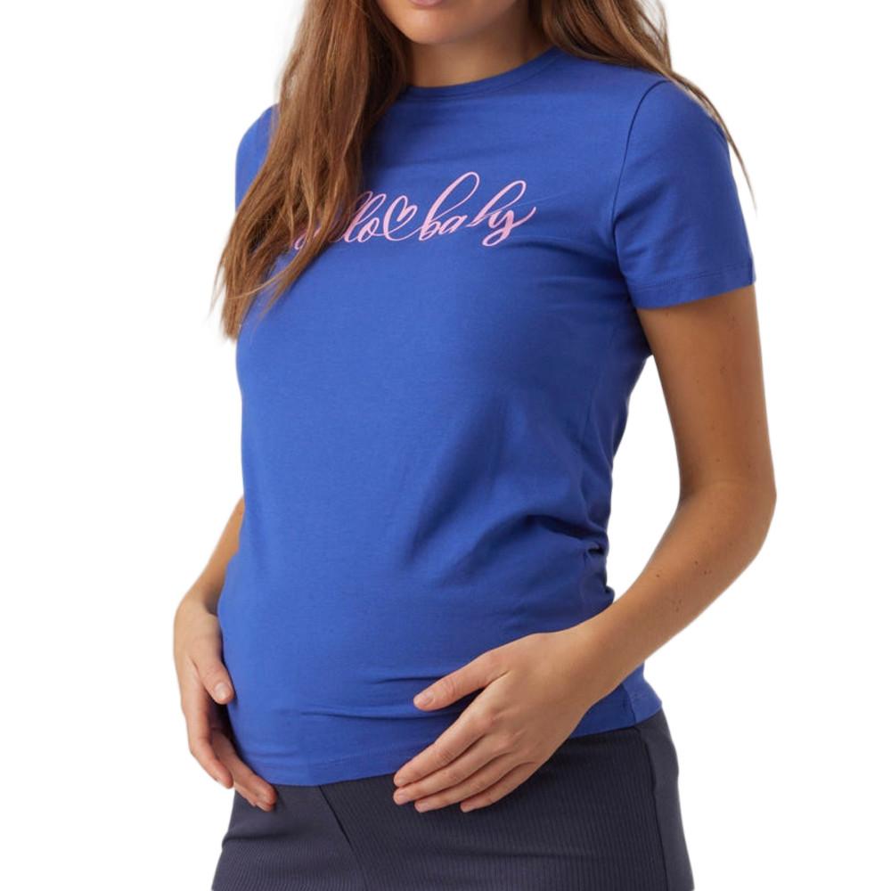 T-Shirt Blau Frau Mamalicious Somya günstig