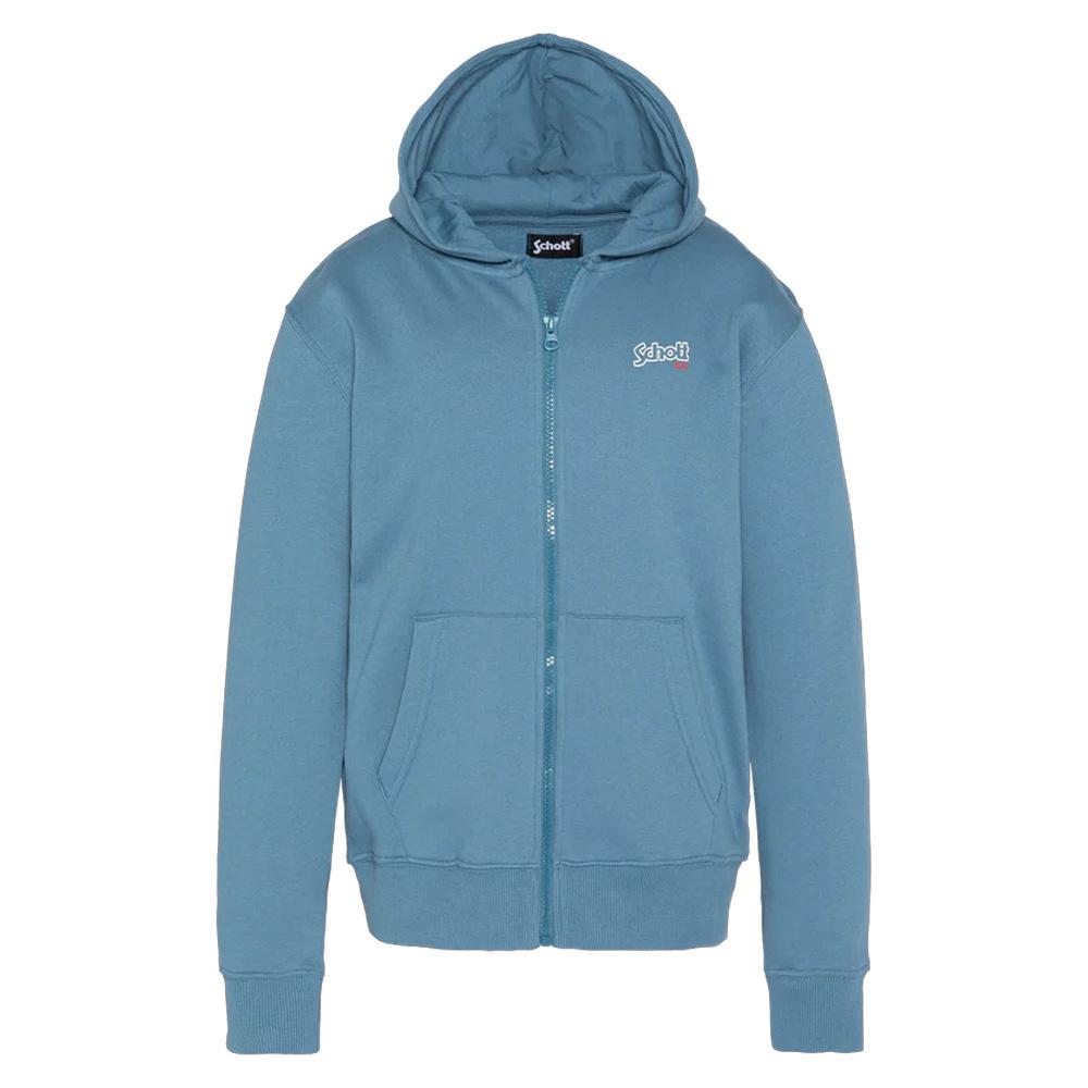 Sweatshirt mit Reißverschluss Blau Jungen Schott Sam günstig