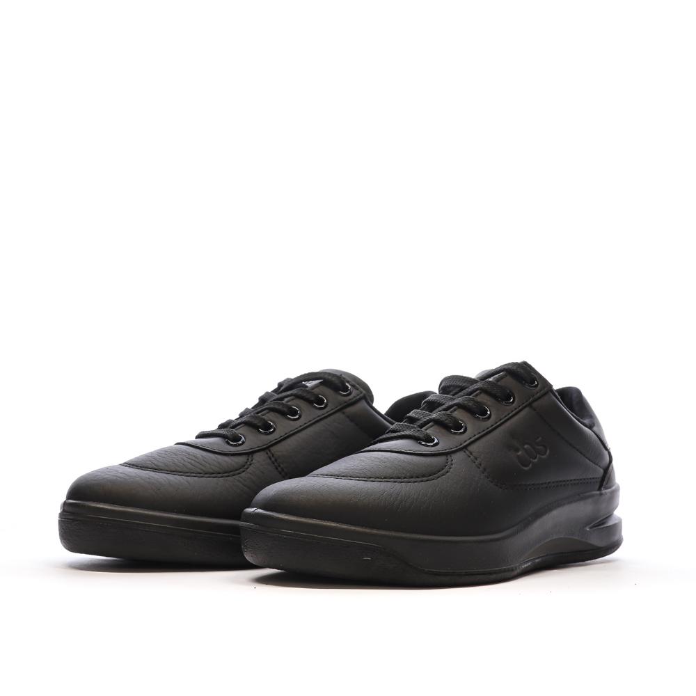 Zapatos de mujer de cuero negro TBS Brandy ver 6