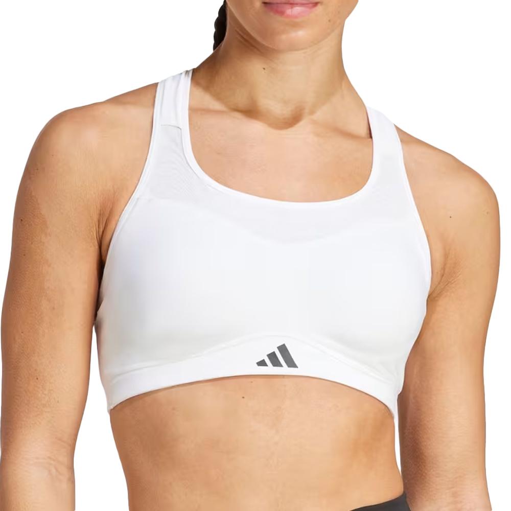 Sujetador blanco para mujer Adidas Tlrdim barato