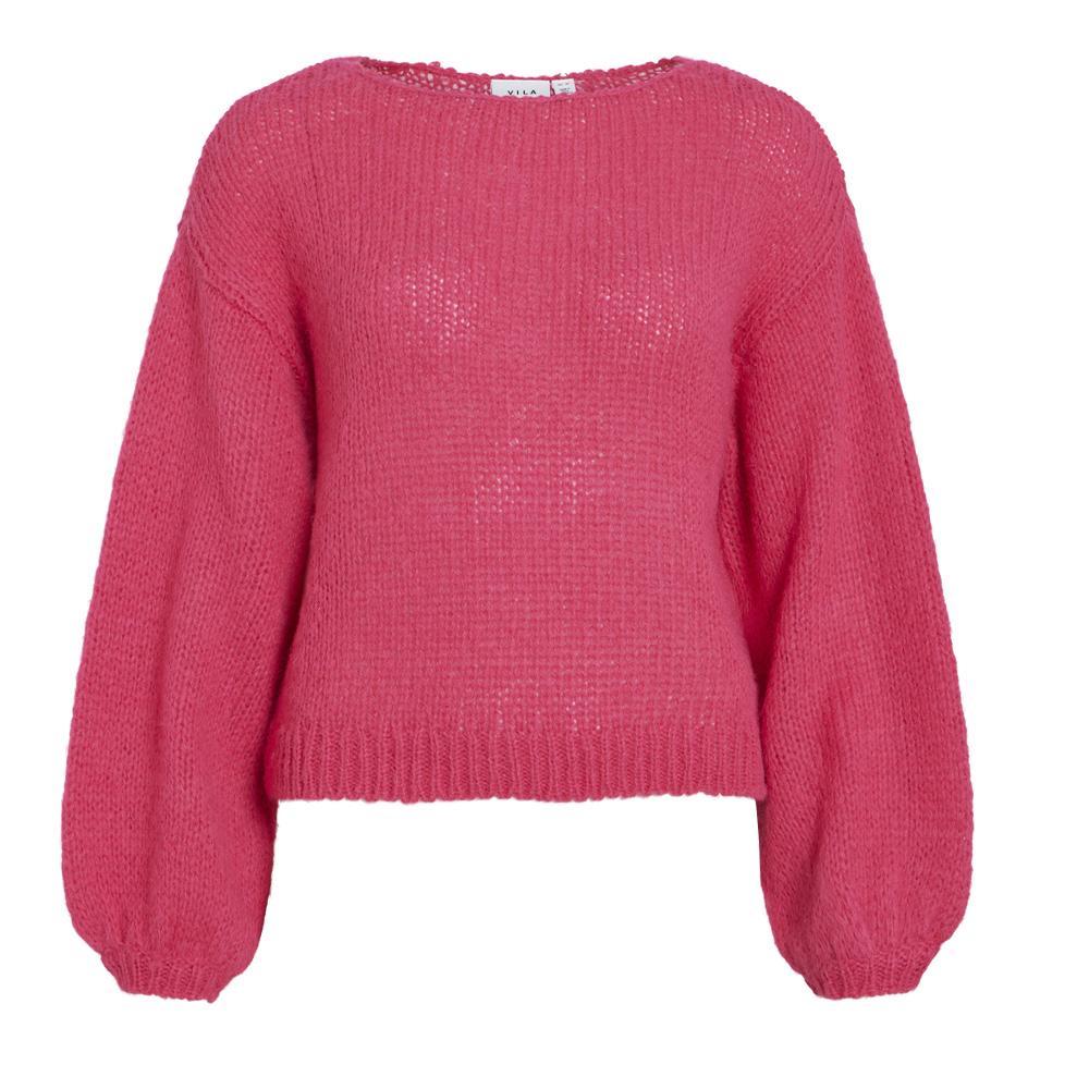 Women's pink jumper Vila Choca affordable