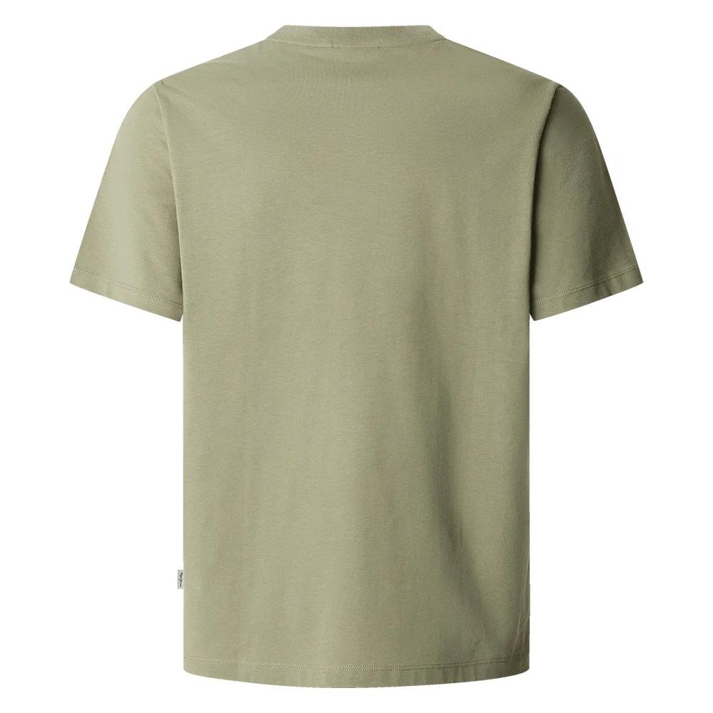 Camiseta verde para hombre de Pepe Jeans «Contrast Connor» ver 2