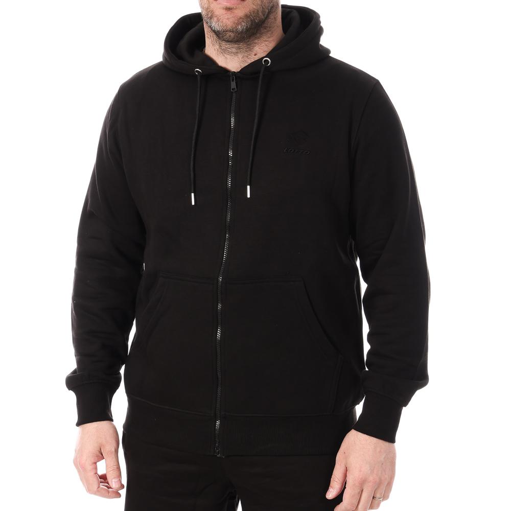Sudadera Lotto Black Zip LT23, Hombre barato