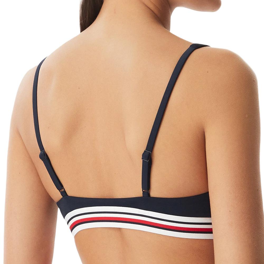 Tommy Hilfiger Damen-Bikini-Oberteil „Marine Stripe“ Ansicht 2
