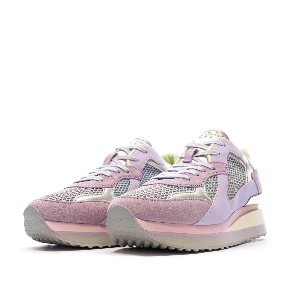Zapatillas de deporte rosa/lila para mujer Replay GWS4M ver 6