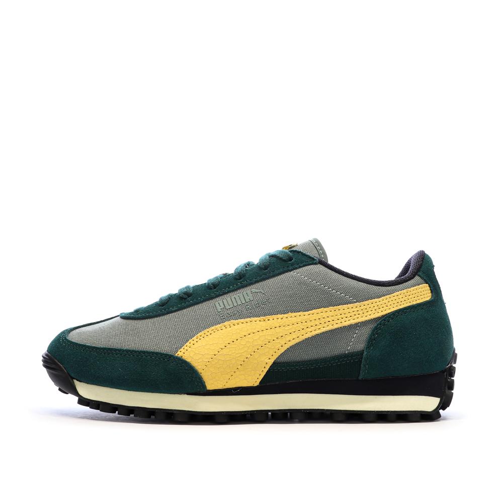 Zapatillas verdes/amarillas para hombre Puma Easy Rider barato