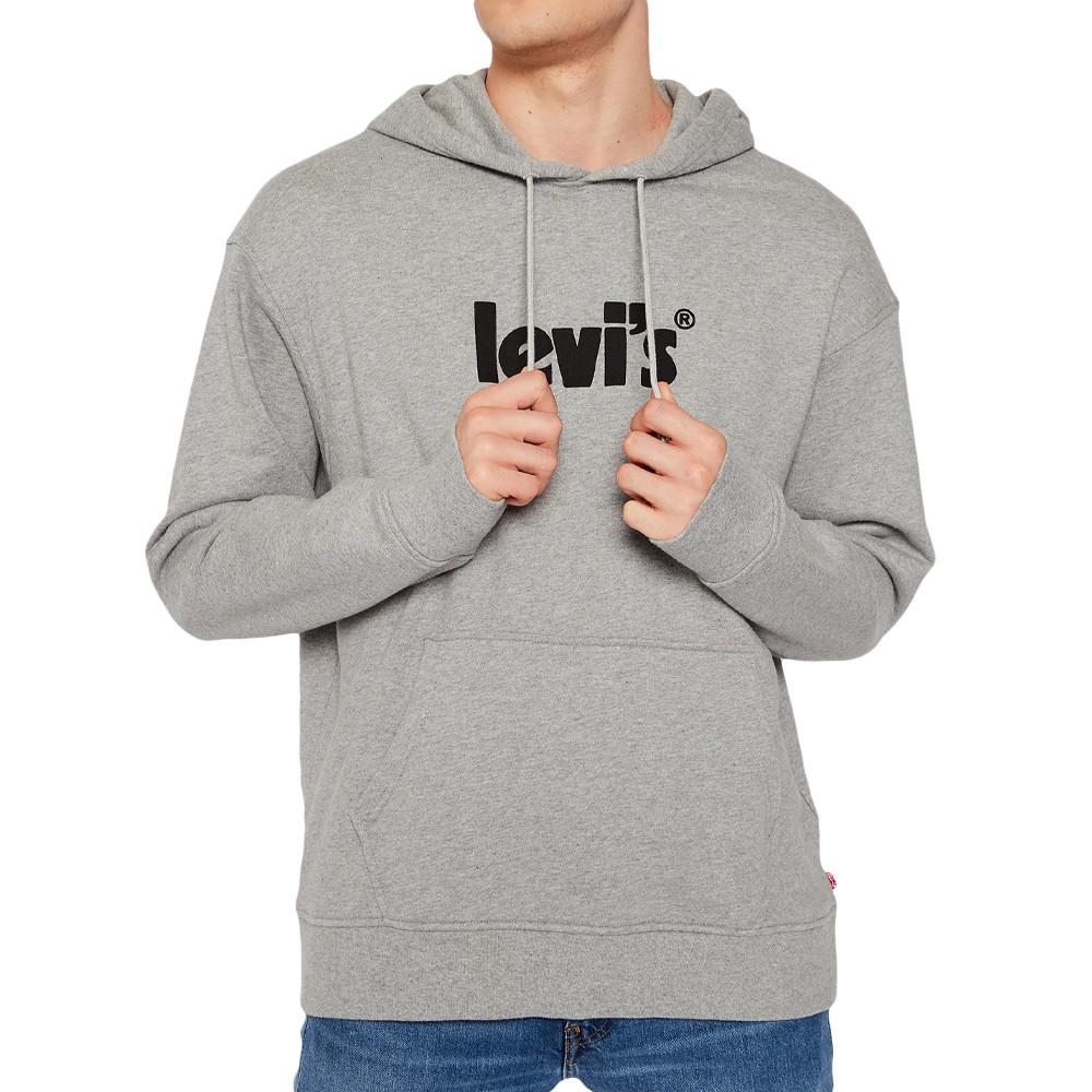 Levi's Relaxed Sudadera Gris Hombre barato