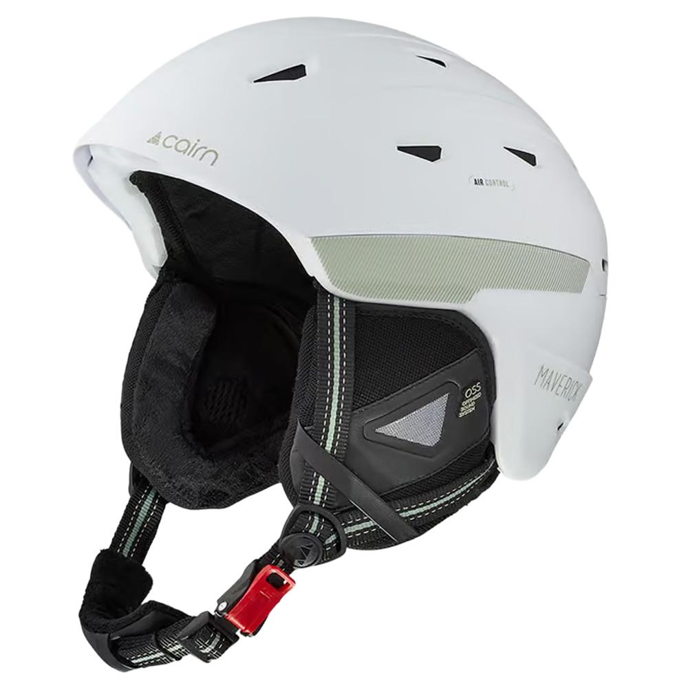 Casco de esquí blanco unisex Cairn Maverick barato