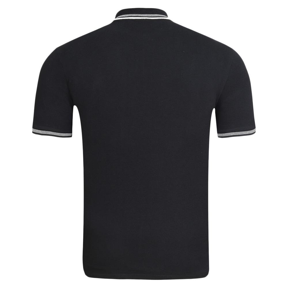 Polo Noir Homme Kaporal Rayo vue 2