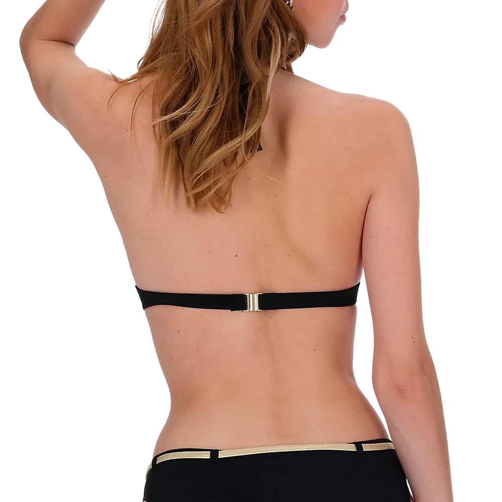 Schwarzes Bikini-Oberteil für Damen „Garin de Sable Milly Bi Nero“ Ansicht 2
