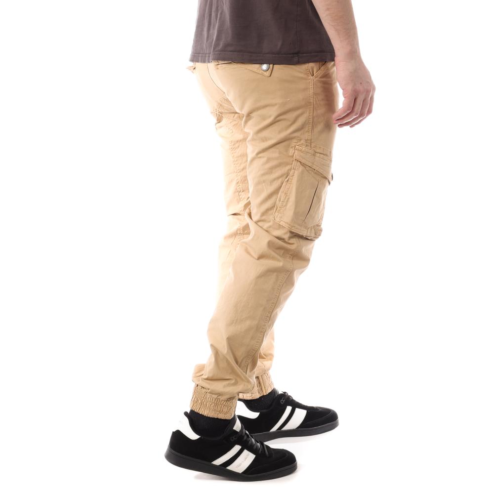 Braune Hose Mann Paname Brothers JORDAN Ansicht 2
