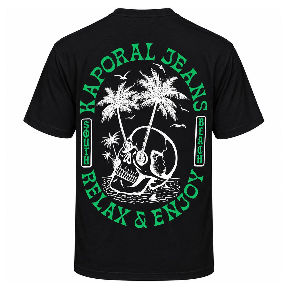 Camiseta negra de hombre Kaporal Till ver 2