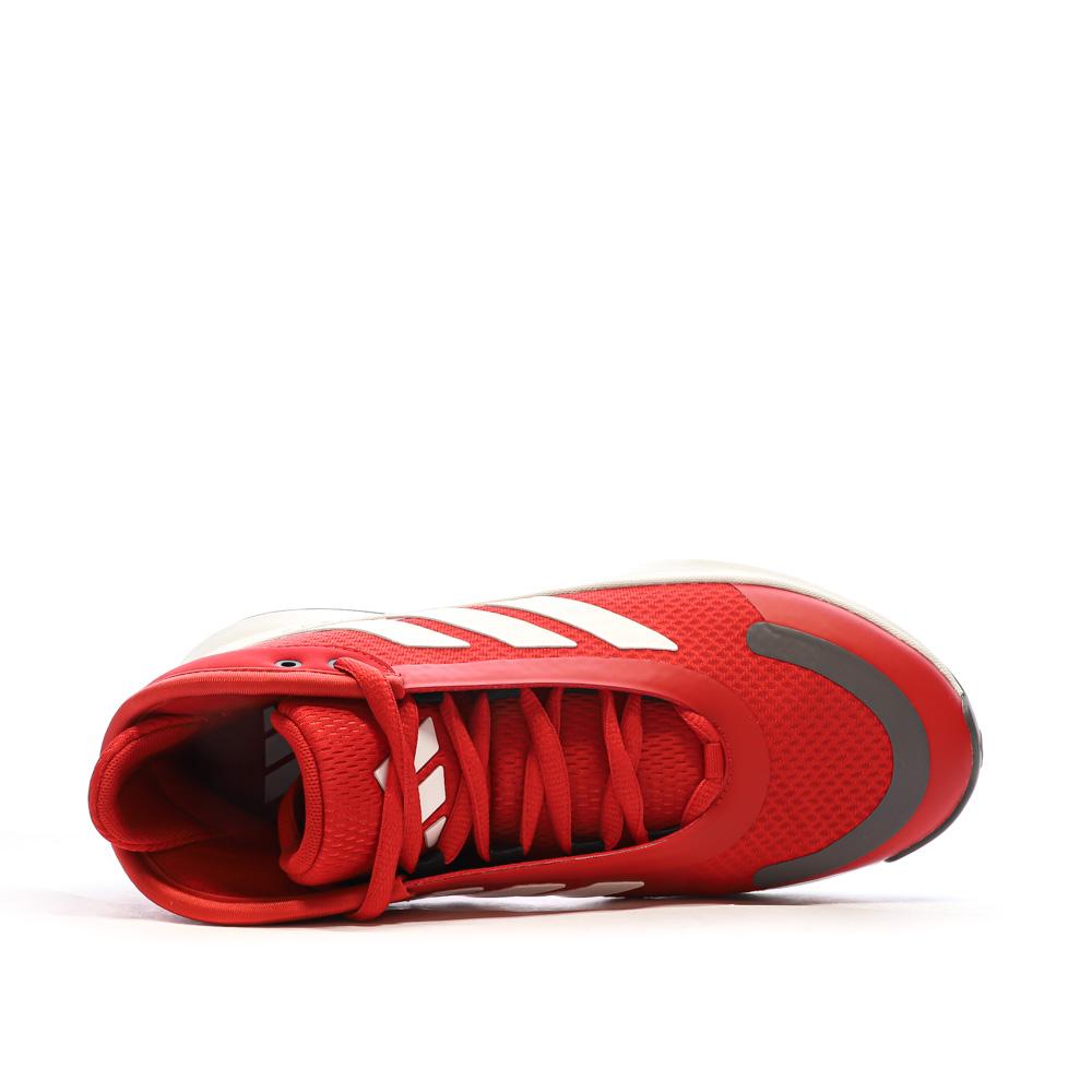 Basketballschuhe Rot Herren Adidas Bounce Legends Ansicht 4