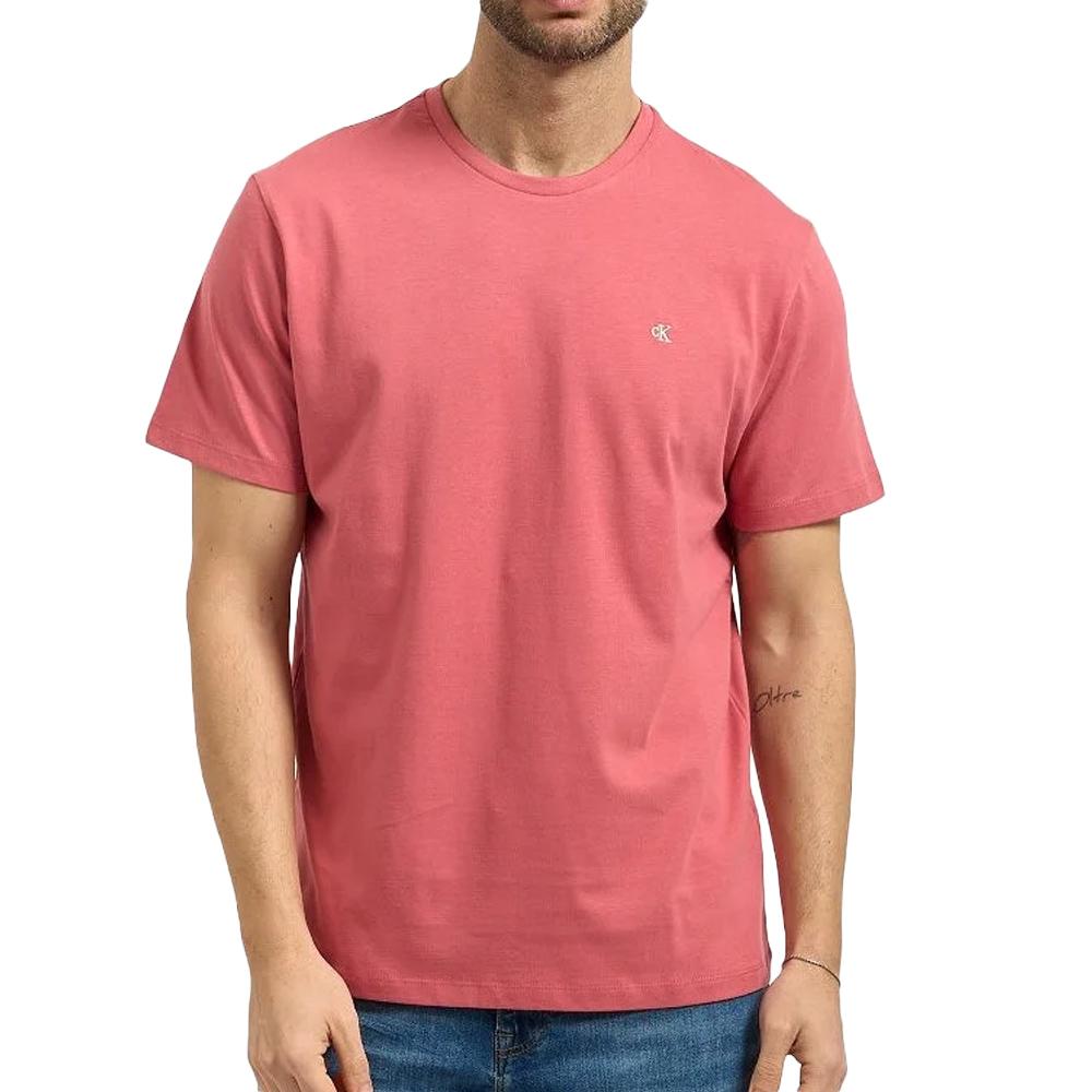 Camiseta rosa para hombre Calvin Klein Jeans Classics barato