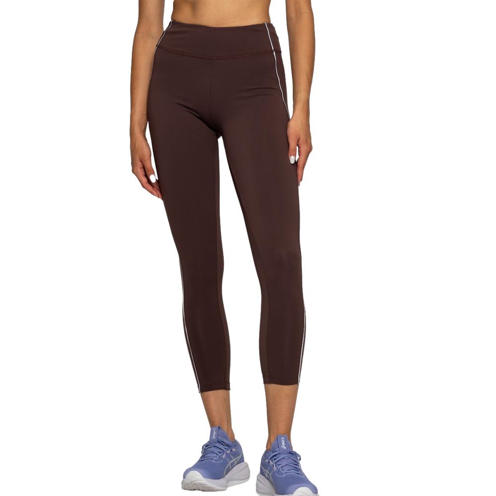 Legging 3/4 Marron Foncé Soul Studio Yoga pas cher