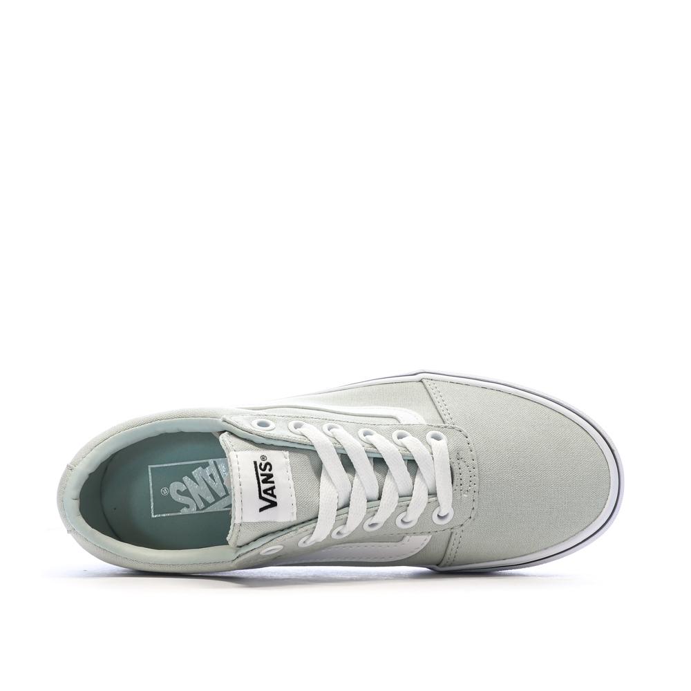 Agua Verde Zapatillas Mujer Vans Lona ver 4