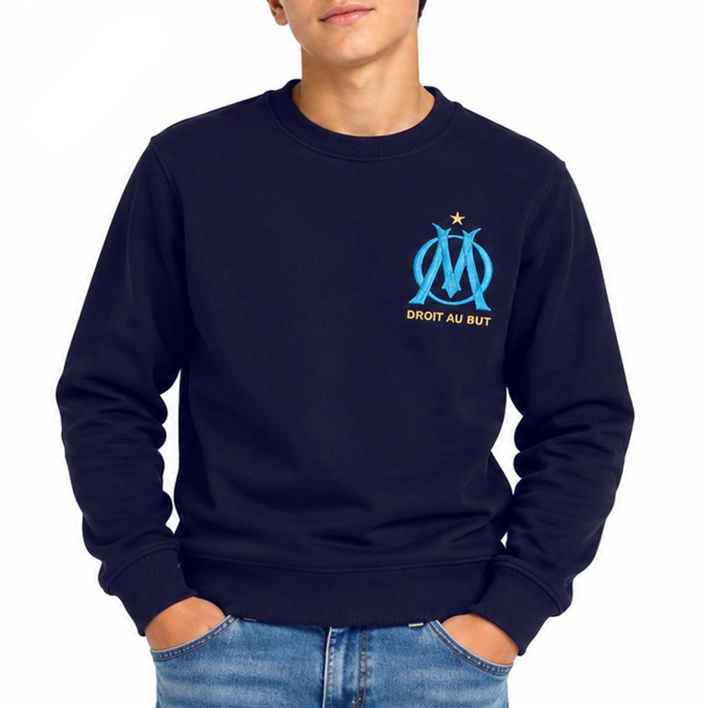 Sweat Marine Garçon Olympique de Marseille G23025 pas cher