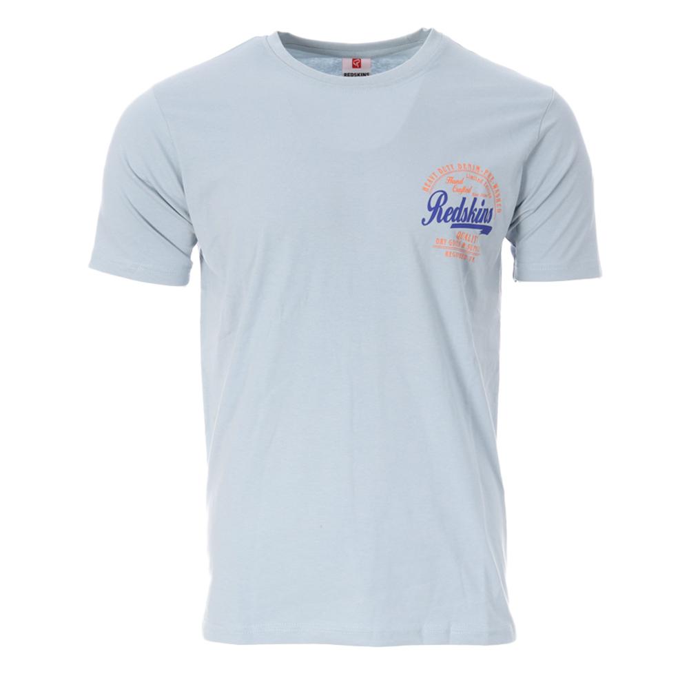 T-Shirt Bleu Clair Homme Redskins TS6214 pas cher