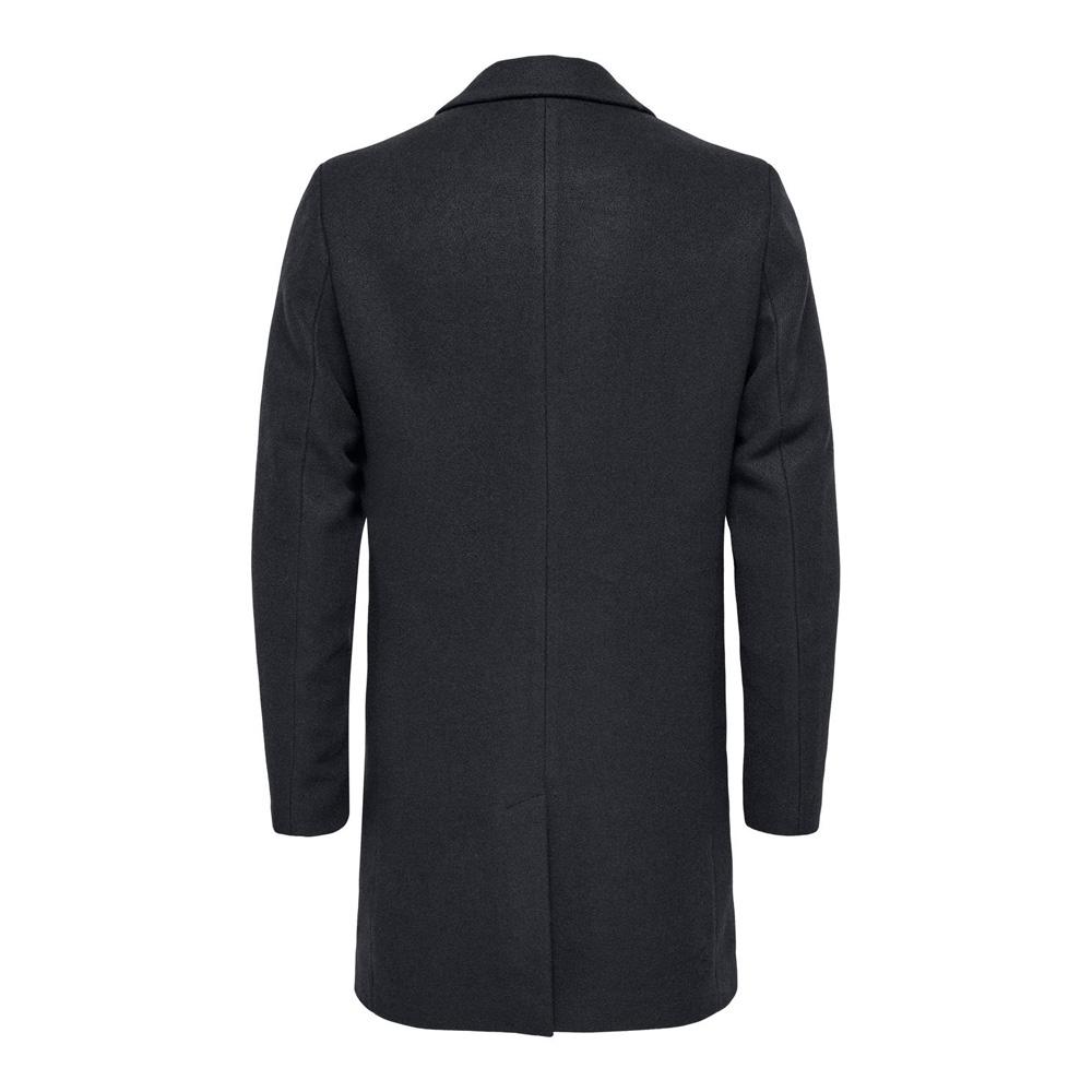 Only &amp; Sons Abrigo Maylon Azul Marino Hombre ver 2