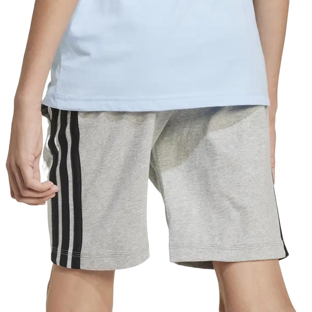Short Gris Niño Adidas J 3s Kn Sh 210 ver 2